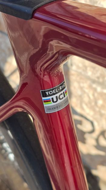 Used Yoeleo Custom SRAM Force eTap AXS 2022 Road & Gravel, Red — image 9 of 10