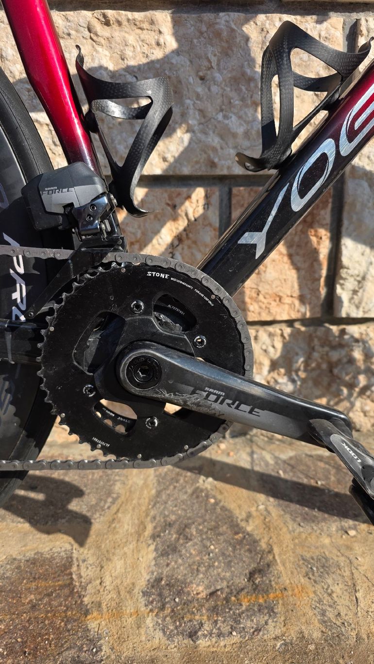Used Yoeleo Custom SRAM Force eTap AXS 2022 Road & Gravel, Red — image 3 of 10