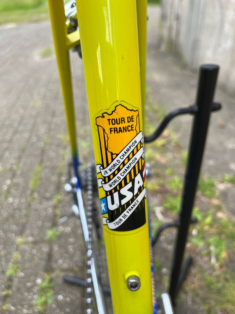 LeMond Bicycles Custom Shimano Dura Ace 1990 Road & Gravel usato, Blu — immagine 5 di 5