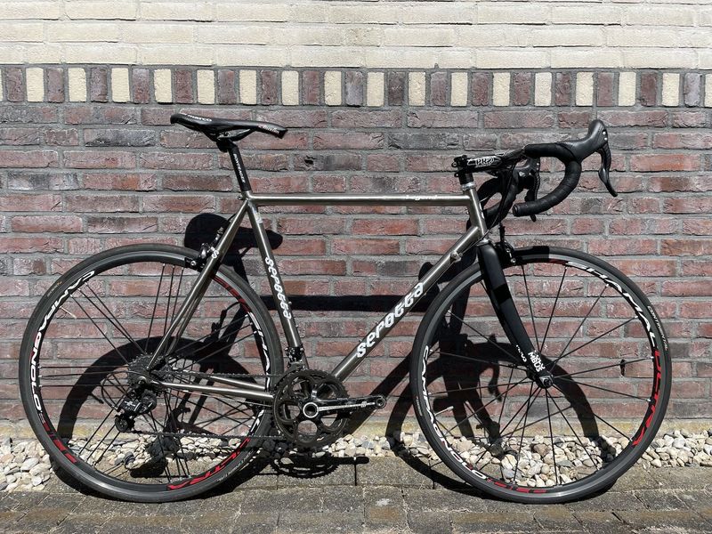 Used Serotta Legend Titanium Campagnolo Chorus Carbon Chris King 2004 Road & Gravel