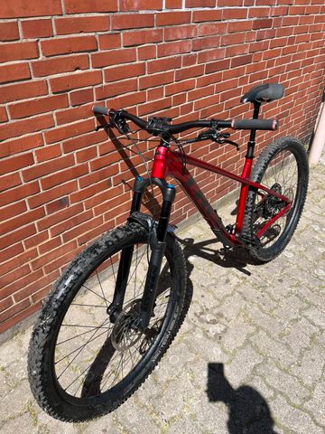 Used Trek Roscoe 9 2023 2023 Mountainbike, Red, 29 — image 5 of 14