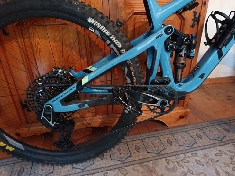 Pivot Switchblade Sram Eagle Transmission X0 2024 Mountainbike usato, Blu — immagine 3 di 3