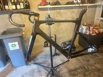 Alpha Bikes Route Aéro Frameset 2021 Road & Gravel usato, Nero — immagine 5 di 6