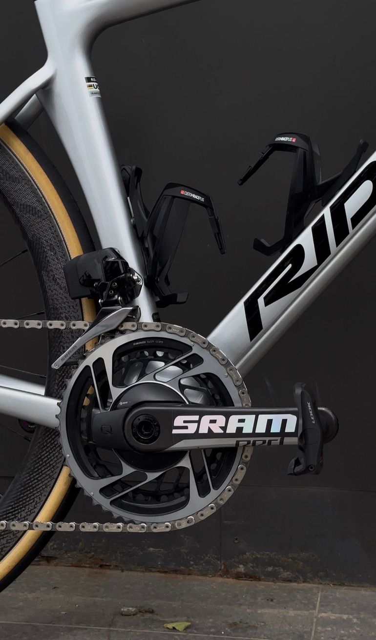 Used Ridley Noah SRAM Red eTap AXS 2023 Road & Gravel, Light Gray — image 4 of 4