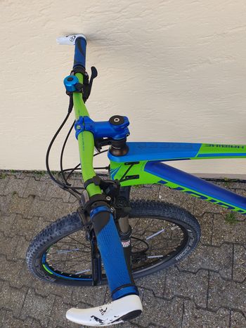 Gebrauchtes Haibike FEED 740 2024 Mountainbike, Blau — Bild 6 von 7