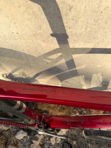 Used Trek Checkpoint SL 7 2020 2020 Road & Gravel, Red — image 2 of 8