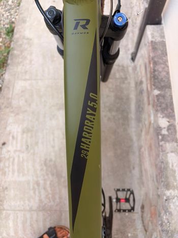 Used Raymon Custom Tektro 2024 Mountainbike, Green — image 7 of 11