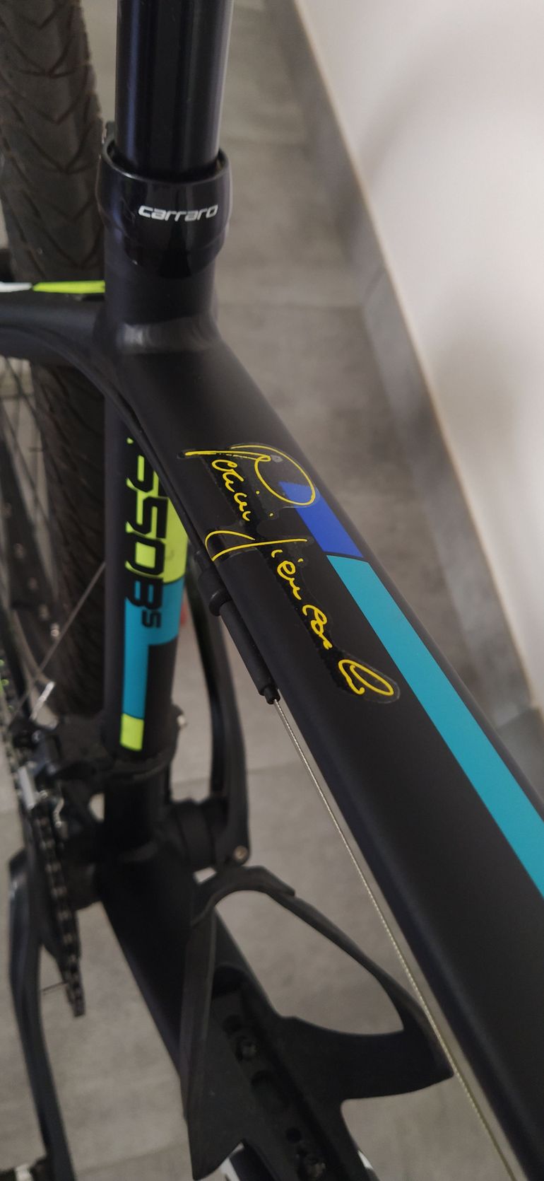 Carraro Team 650 B 2022 Mountainbike usato, Nero — immagine 5 di 24