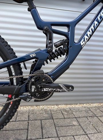 Santa Cruz V10 DH S 2027 2027 Mountainbike usato, Blu — immagine 10 di 13