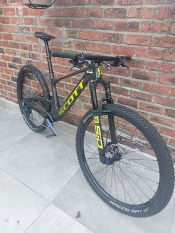 Scott Spark RC Team Issue 2023 2023 Mountainbike usato, Nero — immagine 4 di 6
