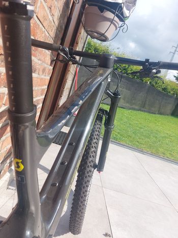 Scott Spark RC Team Issue 2023 2023 Mountainbike usato, Nero — immagine 5 di 6