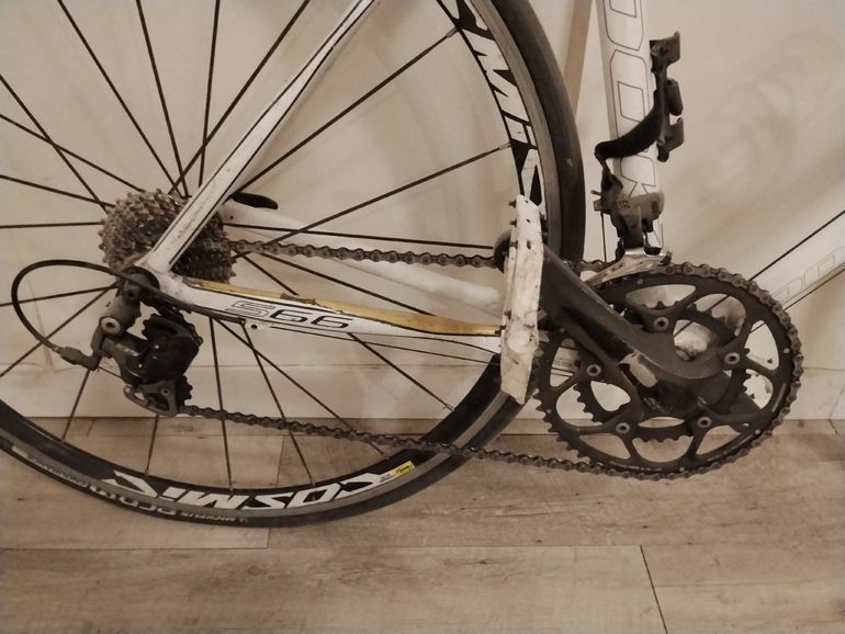 Gebrauchtes Look 566 Shimano 105 2011 Road & Gravel, Weiß — Bild 3 von 3