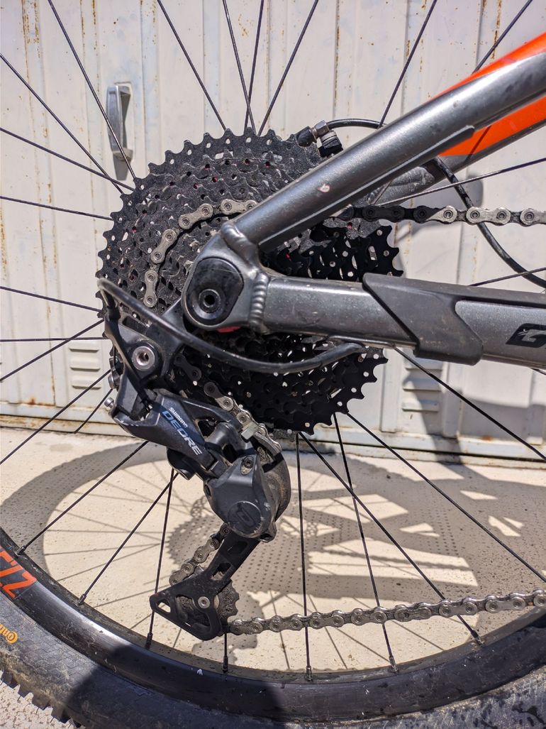 Used Giant Trance 3 2018 2018 Mountainbike, Light Gray, 27.5 — image 5 of 8