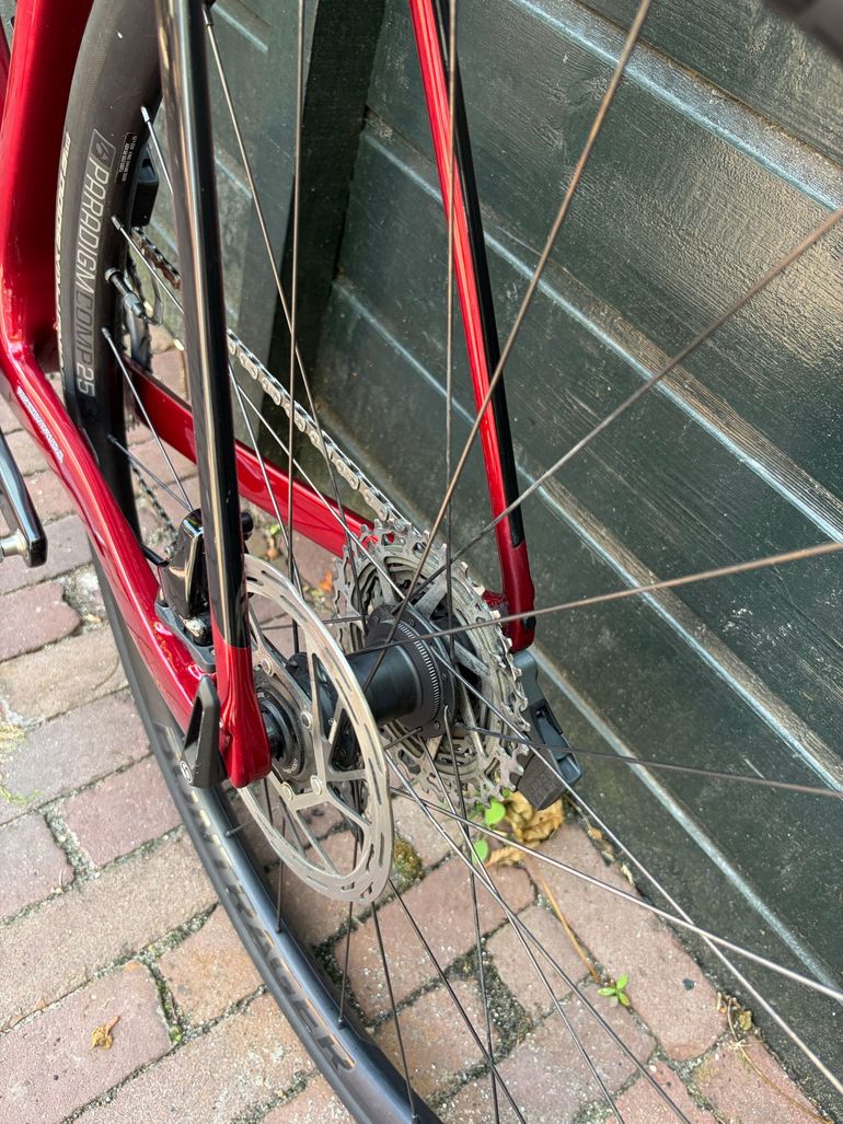 Trek Domane SRAM Rival eTap AXS 2022 Road & Gravel usato, Rosso — immagine 23 di 23