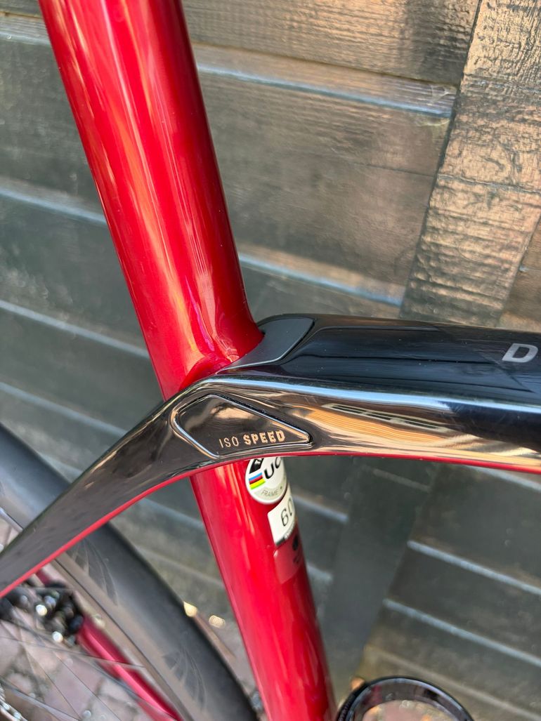 Trek Domane SRAM Rival eTap AXS 2022 Road & Gravel usato, Rosso — immagine 20 di 23