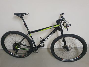 Cannondale FSI MTB 29" Carbon Hardtail Hi-Mod Team GR.L Shimano XT Lefty Ultimate Carbon 3 2022 2022 MTB usato