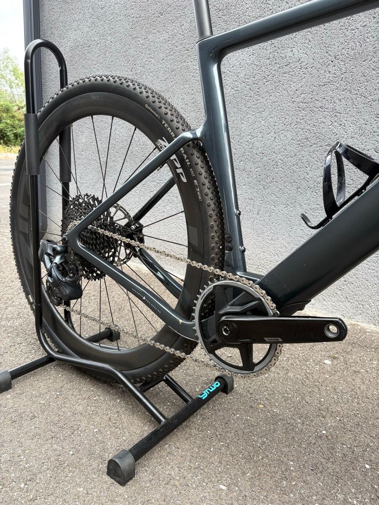 Used 3T Exploro SRAM Rival eTap AXS 2023 Road & Gravel, Light Gray — image 4 of 5