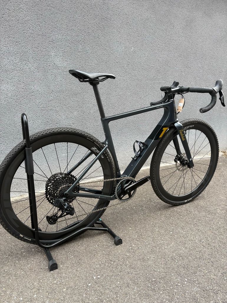 Used 3T Exploro SRAM Rival eTap AXS 2023 Road & Gravel, Light Gray — image 3 of 5