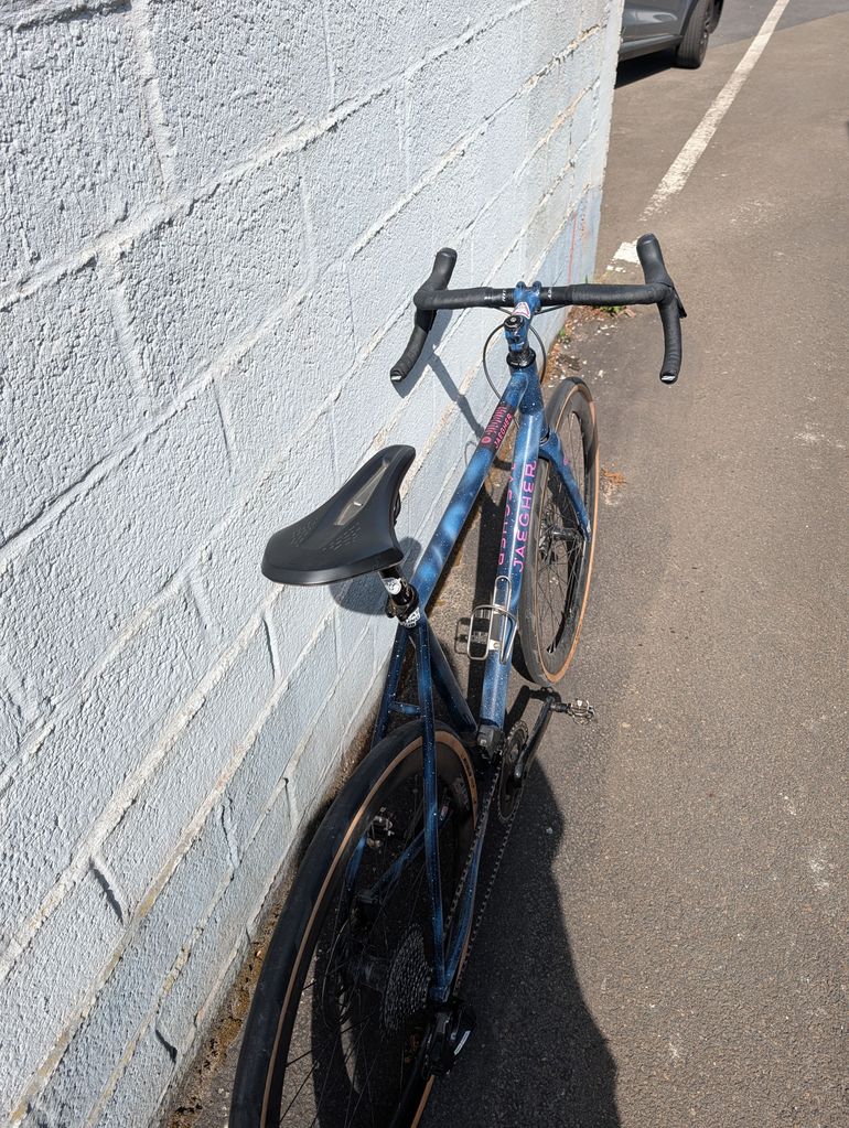 Gebrauchtes Jaegher Interceptor Custom Build 2023 Road & Gravel, Blau — Bild 7 von 10