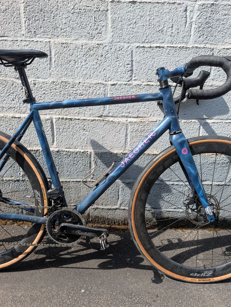 Gebrauchtes Jaegher Interceptor Custom Build 2023 Road & Gravel, Blau — Bild 6 von 10