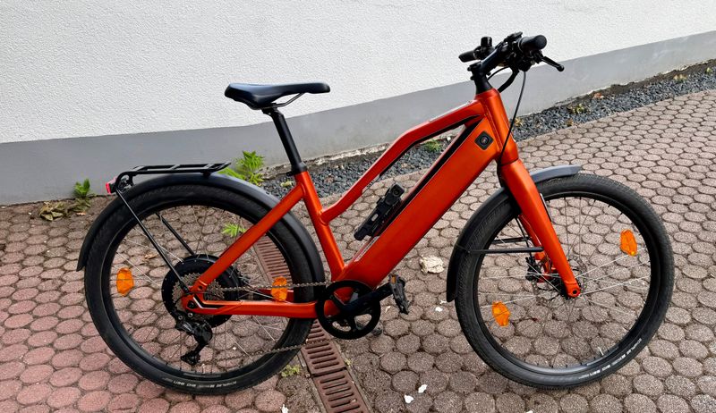 Used Stromer ST1 X EPAC Orange Comfort 17 2018 Urban & Touring