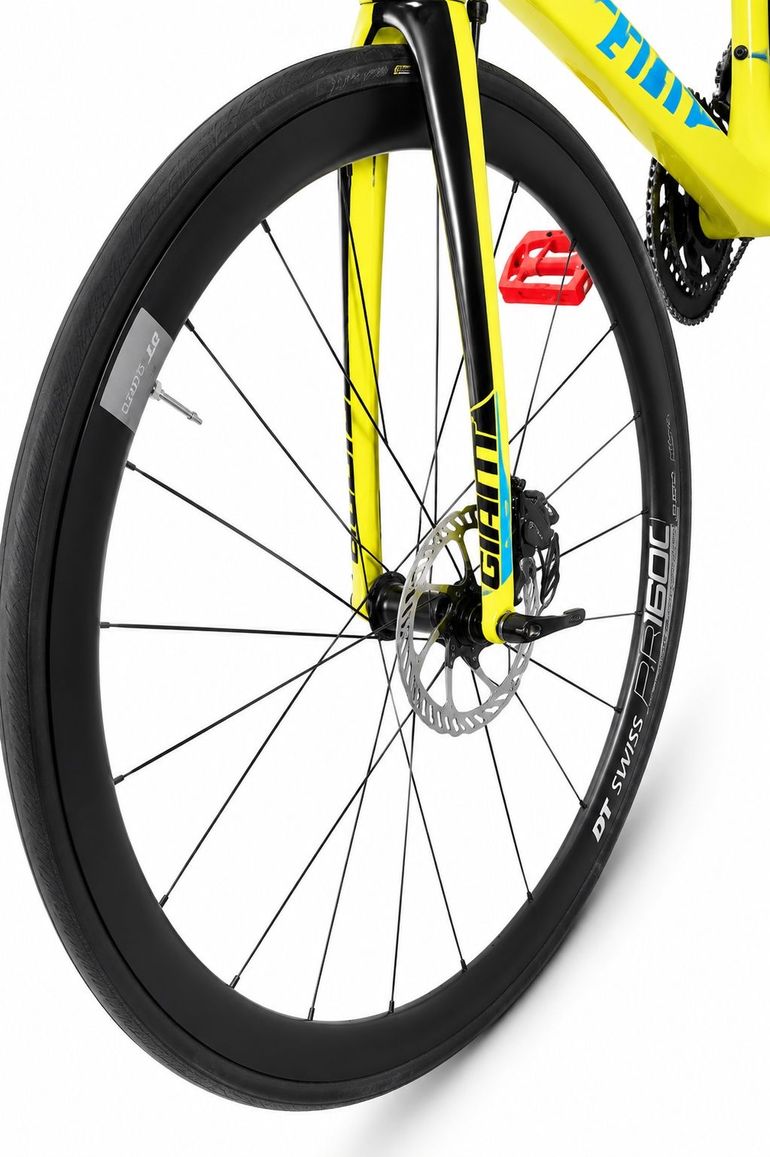 Giant TCR Advanced 1 Disc 2017 2017 Road & Gravel usato, Verde — immagine 8 di 8