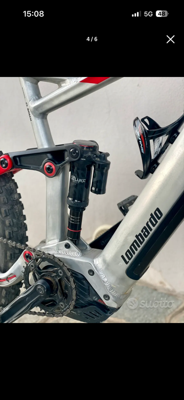 Used LOMBARDO Custom Shimano SLX 2023 Mountainbike, Light Gray — image 2 of 10