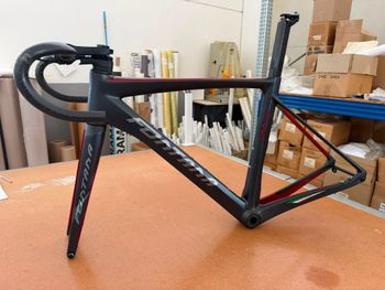 Fontana CORSA F20RS Frameset 2021 Road & Gravel usato, Nero — immagine 3 di 7