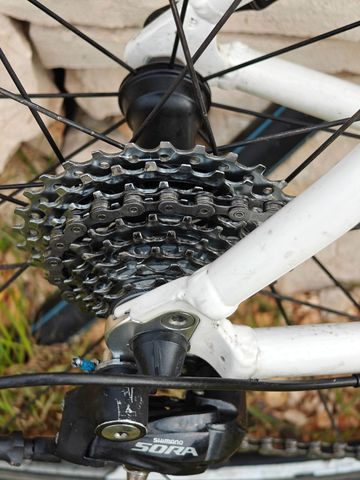 Gebrauchtes Corratec Custom Shimano Sora 2012 Road & Gravel, Weiß — Bild 7 von 8