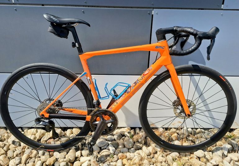 BMC Roadmachine ONE 2023 2023 Road & Gravel de segunda mano, Naranja — imagen 2 de 14