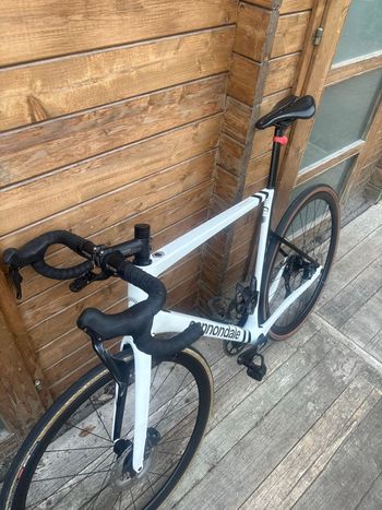 Used Cannondale Supersix Shimano Ultegra Di2 2022 Road & Gravel, White — image 4 of 9