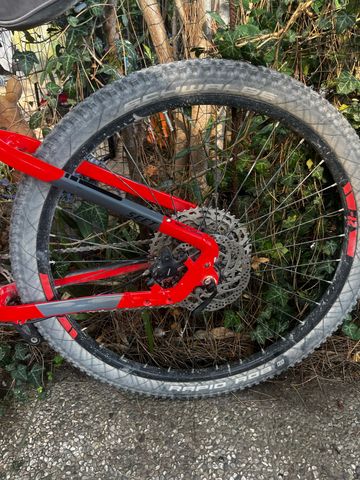 Used Haibike SEET 9 2021 2021 Mountainbike, Red, 27.5 — image 5 of 7