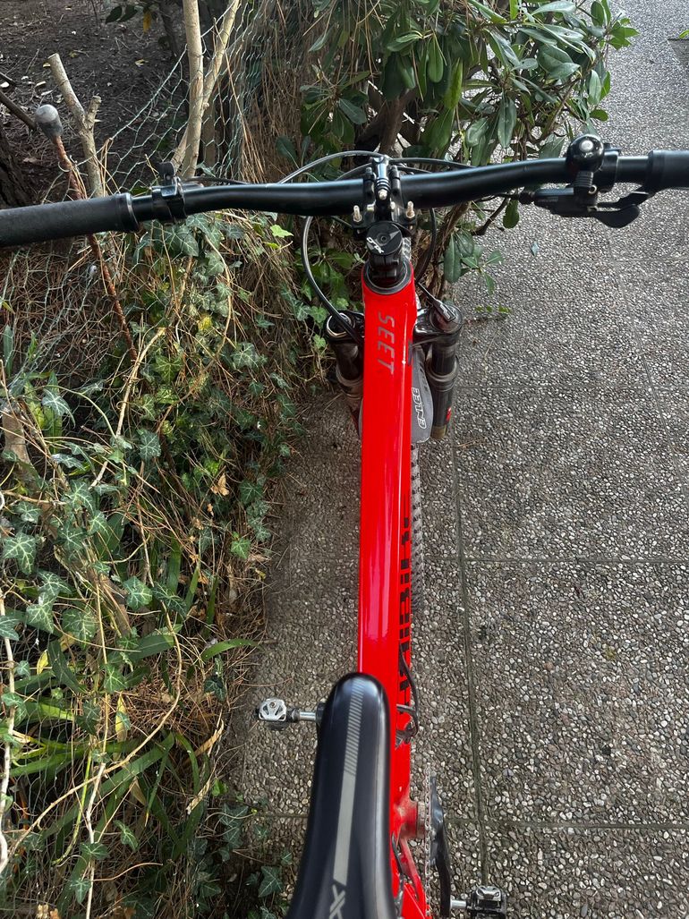 Used Haibike SEET 9 2021 2021 Mountainbike, Red, 27.5 — image 7 of 7