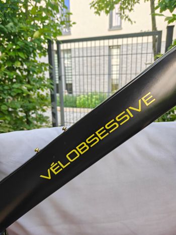 Velobsessive Custom Frameset 2023 Road & Gravel usato, Nero — immagine 2 di 12