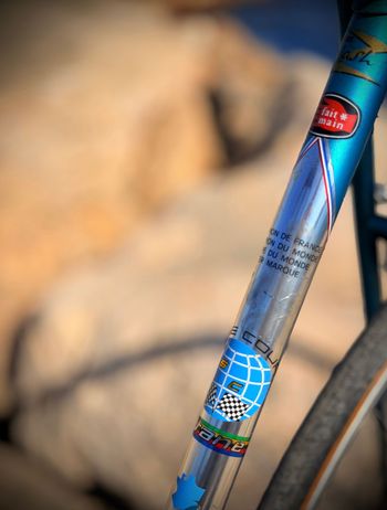 Gitane Custom Simplex Vintage 1980 Road & Gravel de segunda mano, Azul — imagen 2 de 7