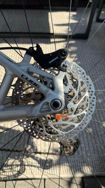 CUBE REACTION TM, PRO 2025 2025 Mountainbike usato, Grigio chiaro — immagine 9 di 36