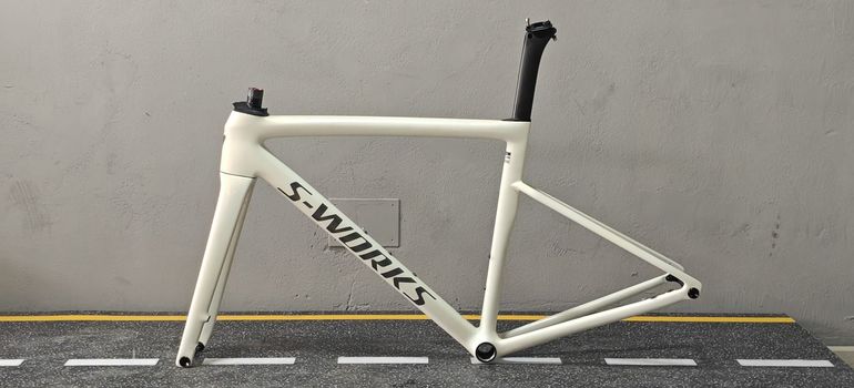 Used Specialized Tarmac Frameset 2024 Road & Gravel, White — image 6 of 7