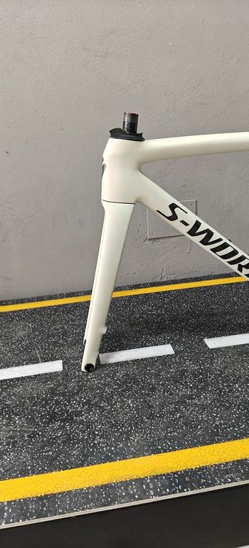 Used Specialized Tarmac Frameset 2024 Road & Gravel, White — image 7 of 7