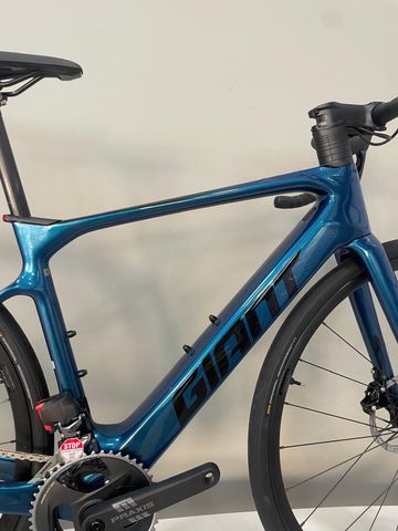 Used Giant Defy Advanced E+ Elite 2 2025 2025 Road & Gravel, Blue — image 2 of 10