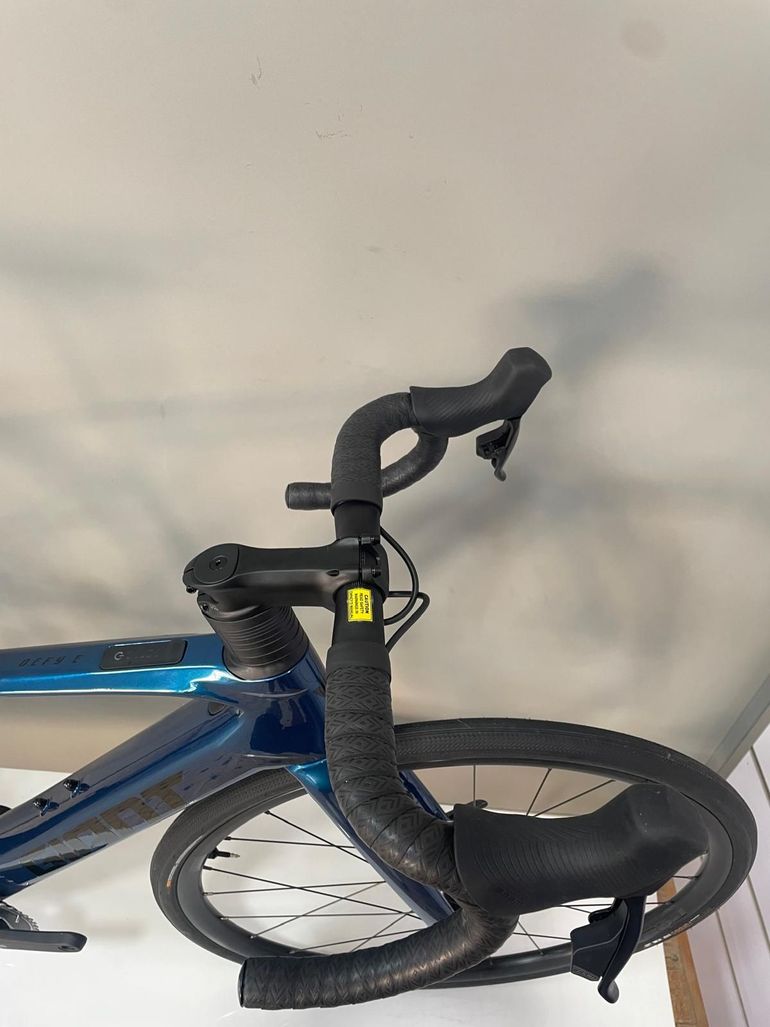 Gebrauchtes Giant Defy Advanced E+ Elite 2 2025 2025 Road & Gravel, Blau — Bild 9 von 10