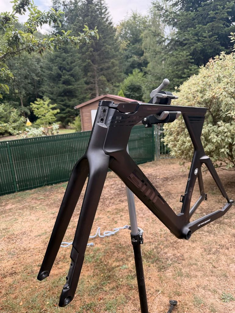 BMC Timemachine 01 DISC ONE 2023 Frameset 2023 Road & Gravel de segunda mano, Negro — imagen 3 de 4