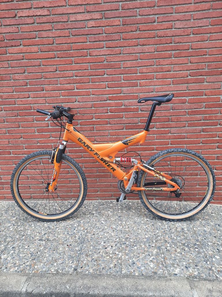 Gebrauchtes Gary Fischer Custom Shimano Deore XT 1999 Mountainbike, Orange — Bild 2 von 3