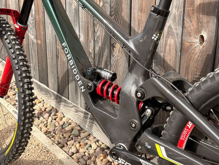 Gebrauchtes Forbidden Supernought SRAM GX DH 2025 Mountainbike, Grün — Bild 10 von 12