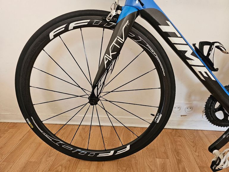 Used Time Custom SRAM Red 2018 Road & Gravel, Blue — image 11 of 16