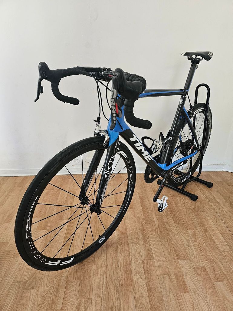 Used Time Custom SRAM Red 2018 Road & Gravel, Blue — image 5 of 5