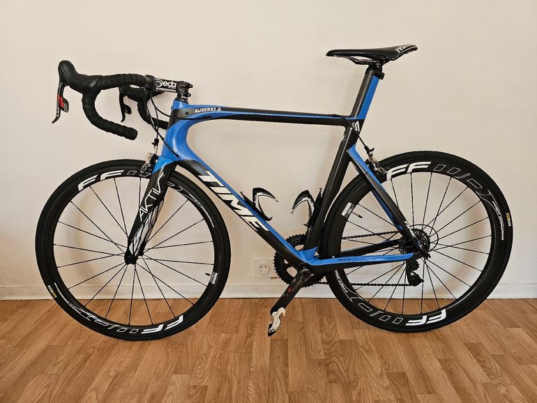 Used Time Custom SRAM Red 2018 Road & Gravel, Blue — image 2 of 16