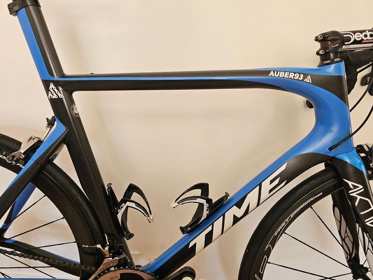 Used Time Custom SRAM Red 2018 Road & Gravel, Blue — image 7 of 16