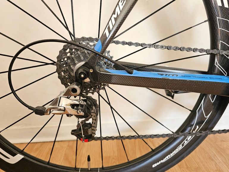 Used Time Custom SRAM Red 2018 Road & Gravel, Blue — image 15 of 16