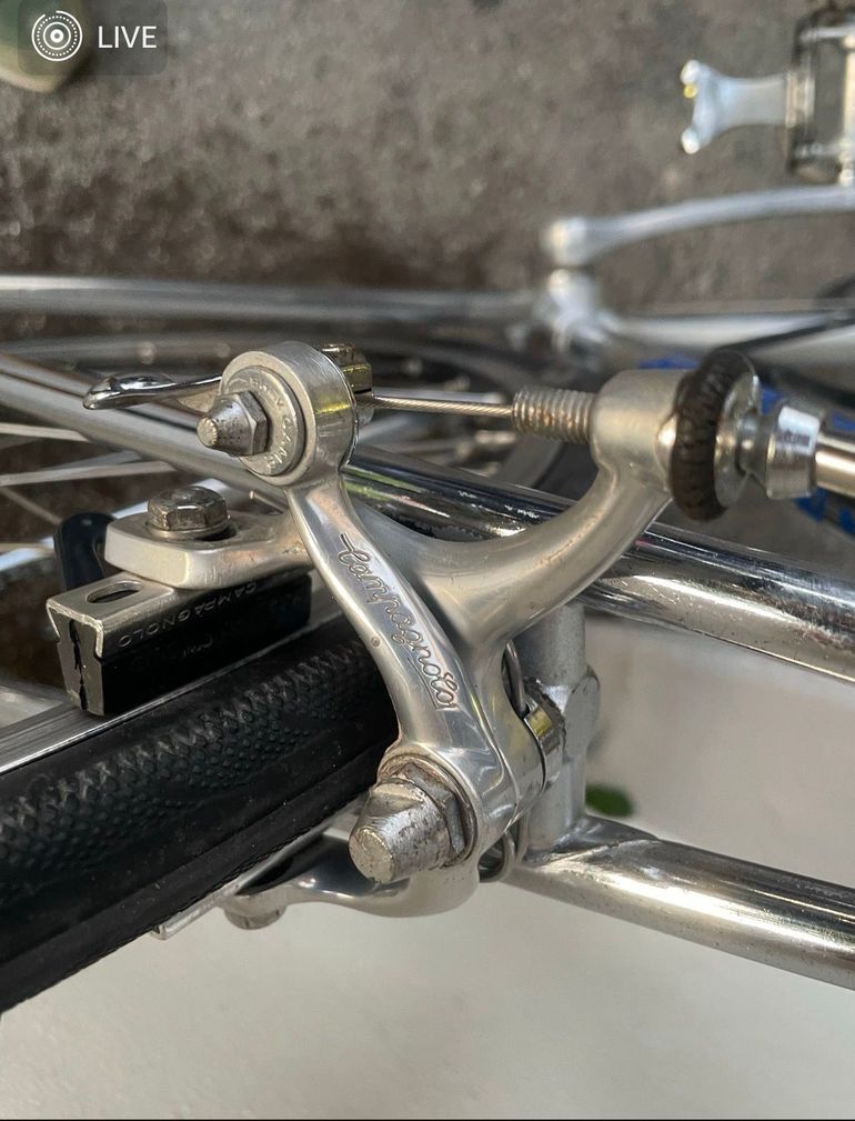 Used Bottecchia Custom Campagnolo Chorus 1978 Road & Gravel, Light Gray — image 5 of 6