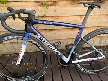 Used Specialized S Works Custom Shimano Dura Ace Di2 2025 Road & Gravel, Blue — image 6 of 11